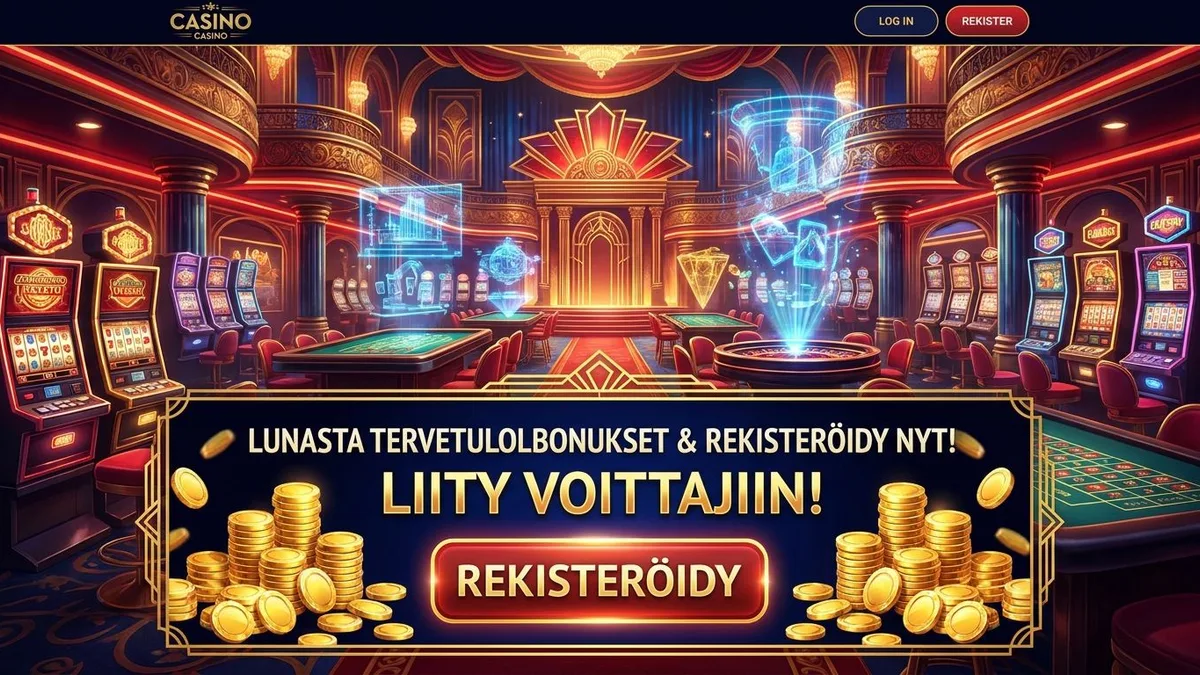Rekisteröidy bonuksen kanssa